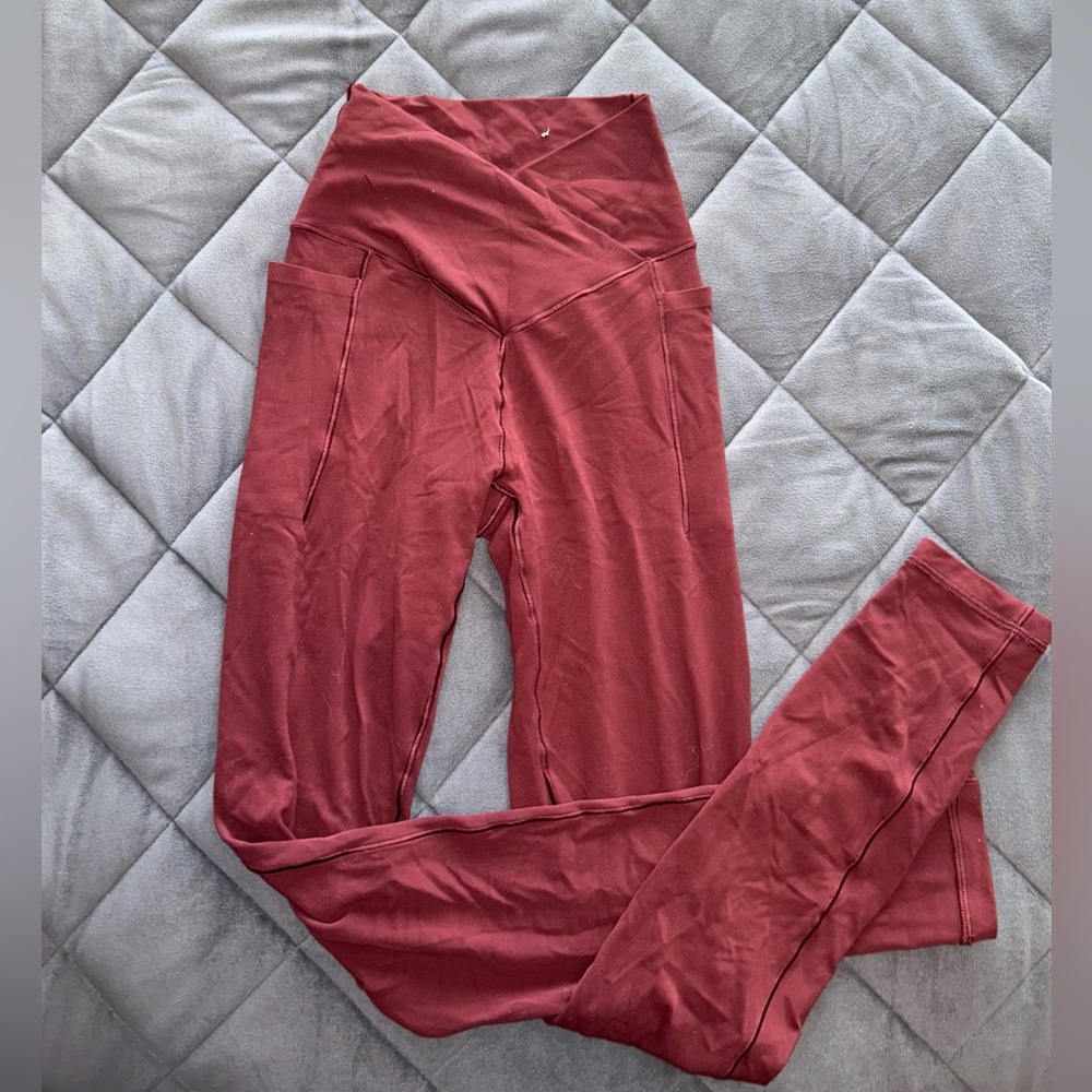 Aerie Maroon leggings